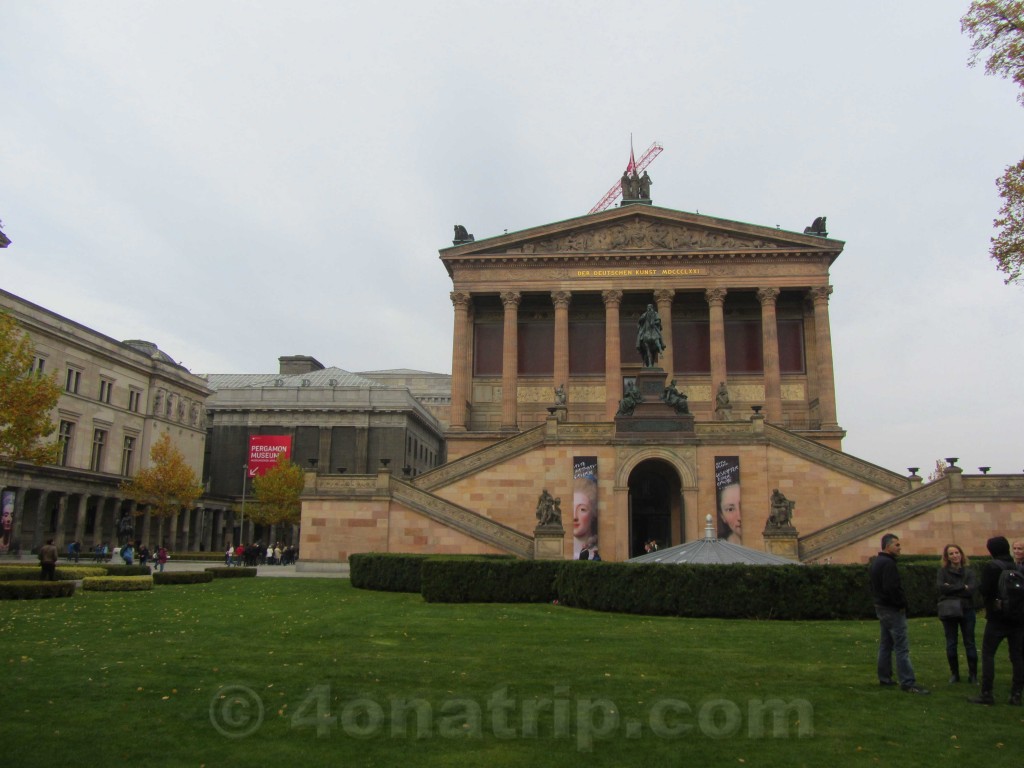 Outside Pergamon Museum