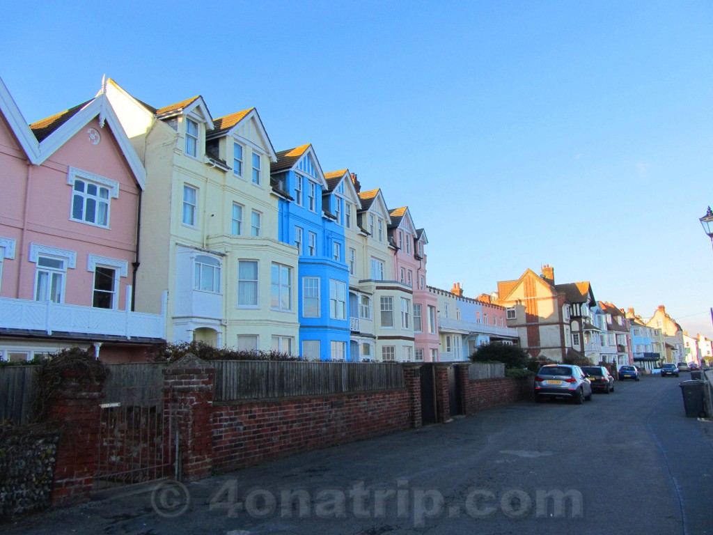 Aldeburgh houses with beach views