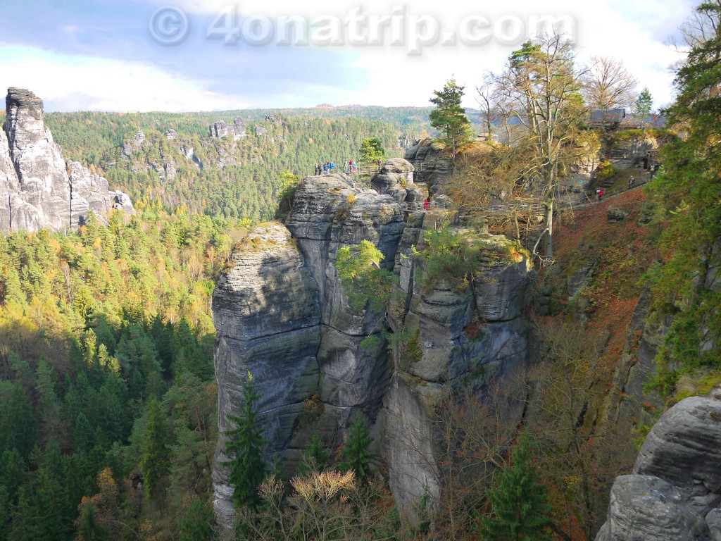 Elbe Sandstone Mountains Germany