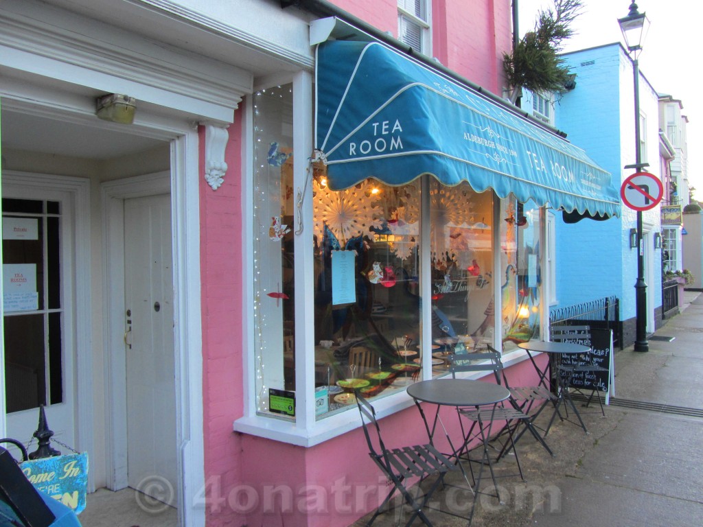 High Street Tea Room Aldeburgh UK