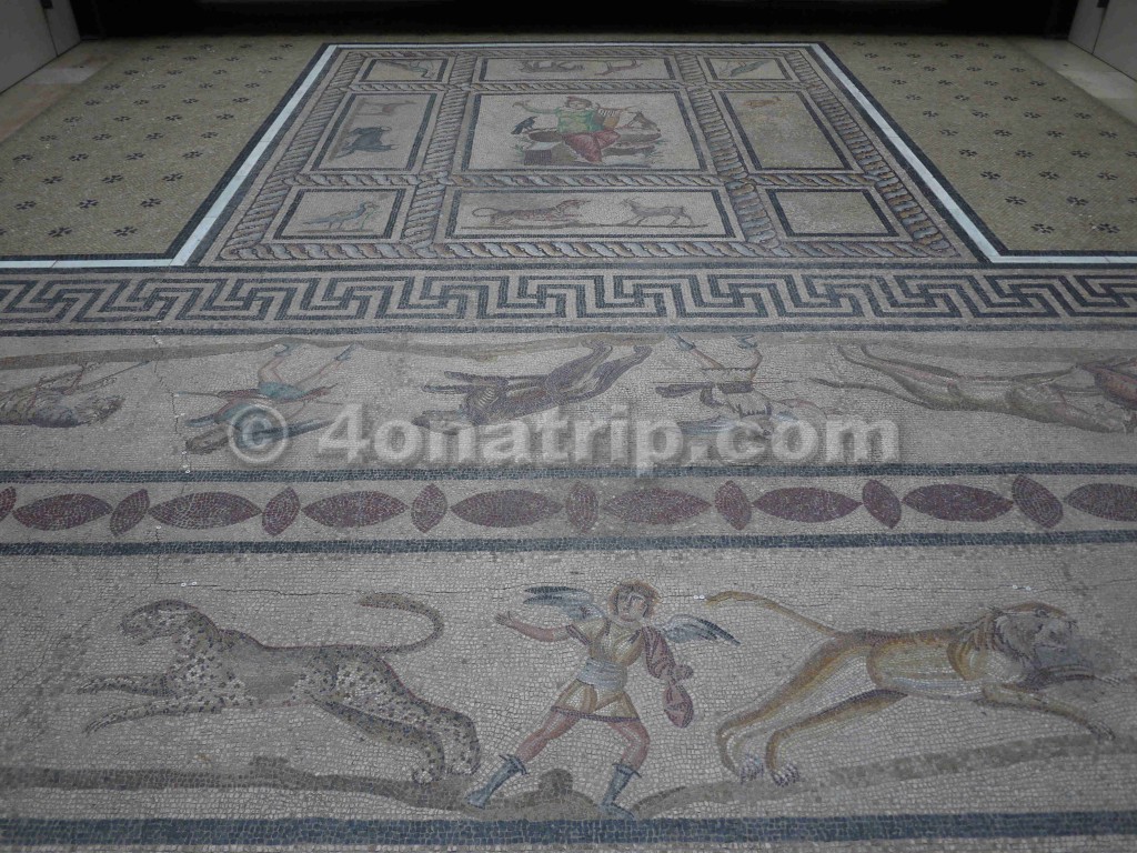 Tile floor in Pergamon