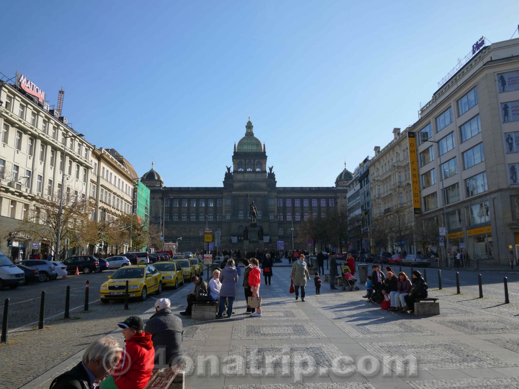 Wenceslas Square Prague CZ