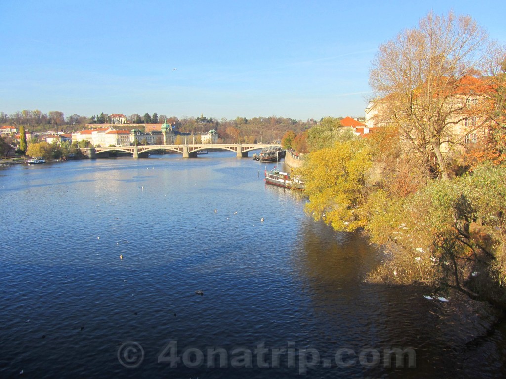 Vltava River Prague Czech Republic