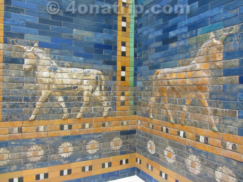 tiles Pergamon Museum Berlin Germany
