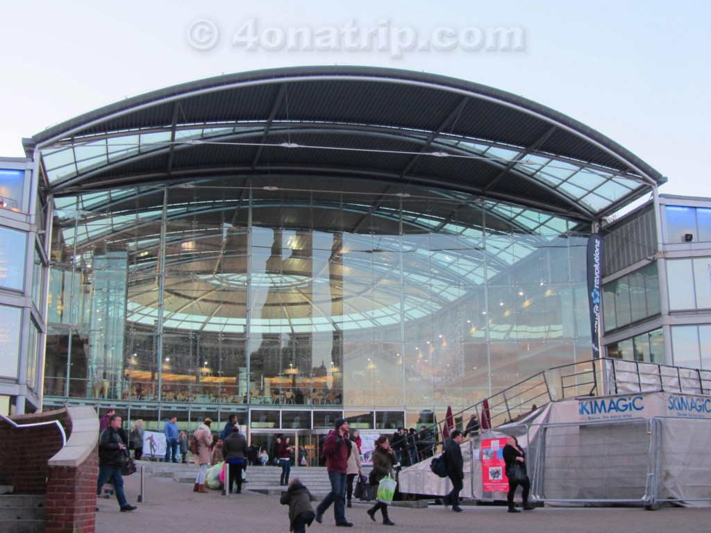 The modern Forum building in Norwich UK