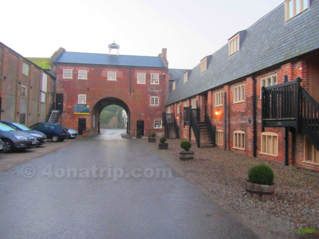 arch at Snape Maltings