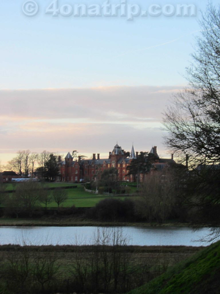 view from Framlingham Castle