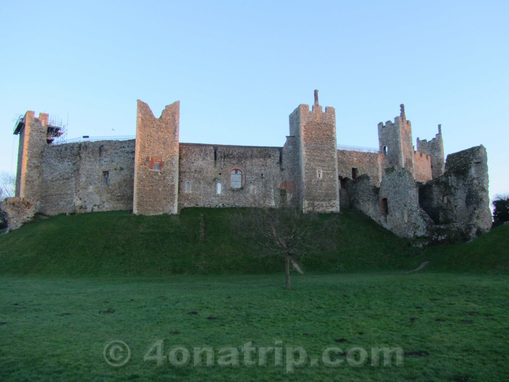 view of Framlingham Castle