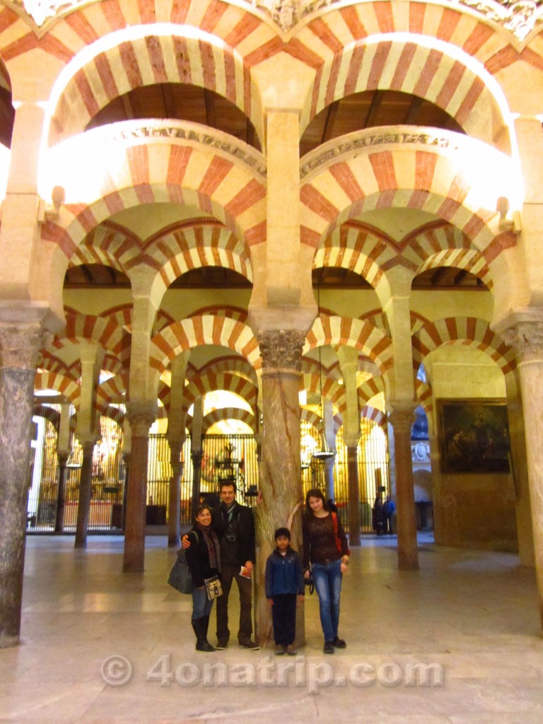 The Mezquita (Mosque) Cathedral  in Cordoba Spain