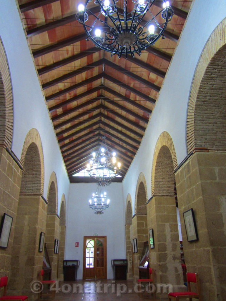 Library at Iznajar Spain