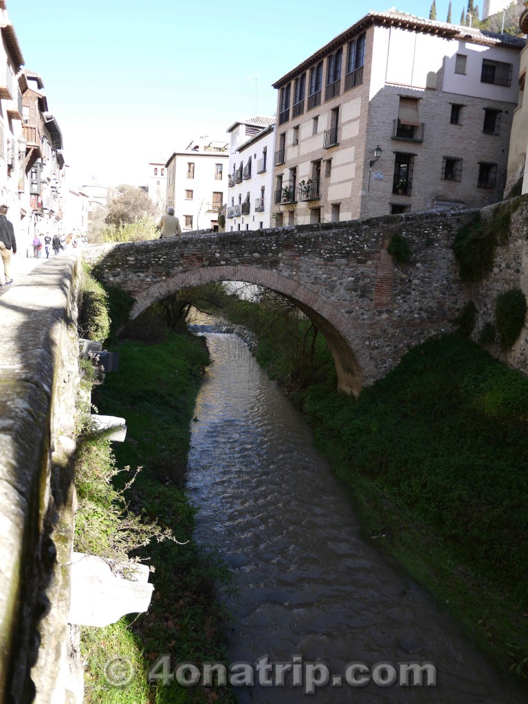 River Darro Granada Spain