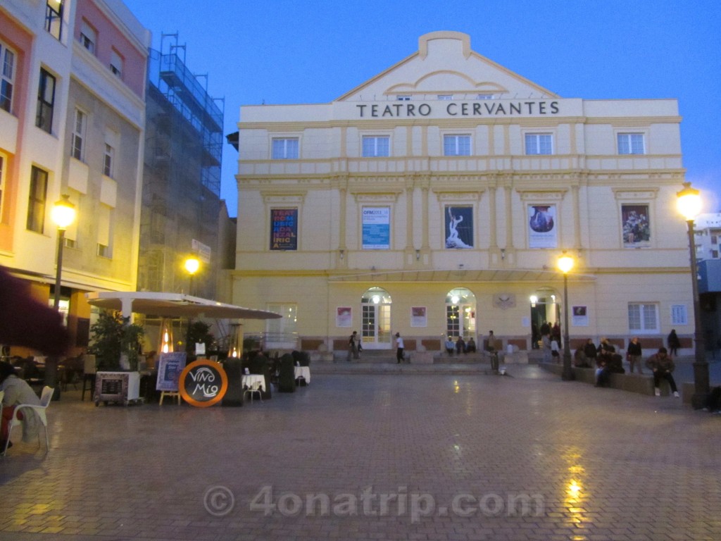 location near Teatro Cervantes
