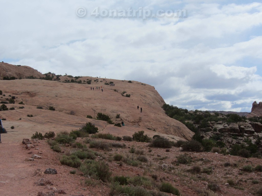 Arches National Park hike to Delicate Arch