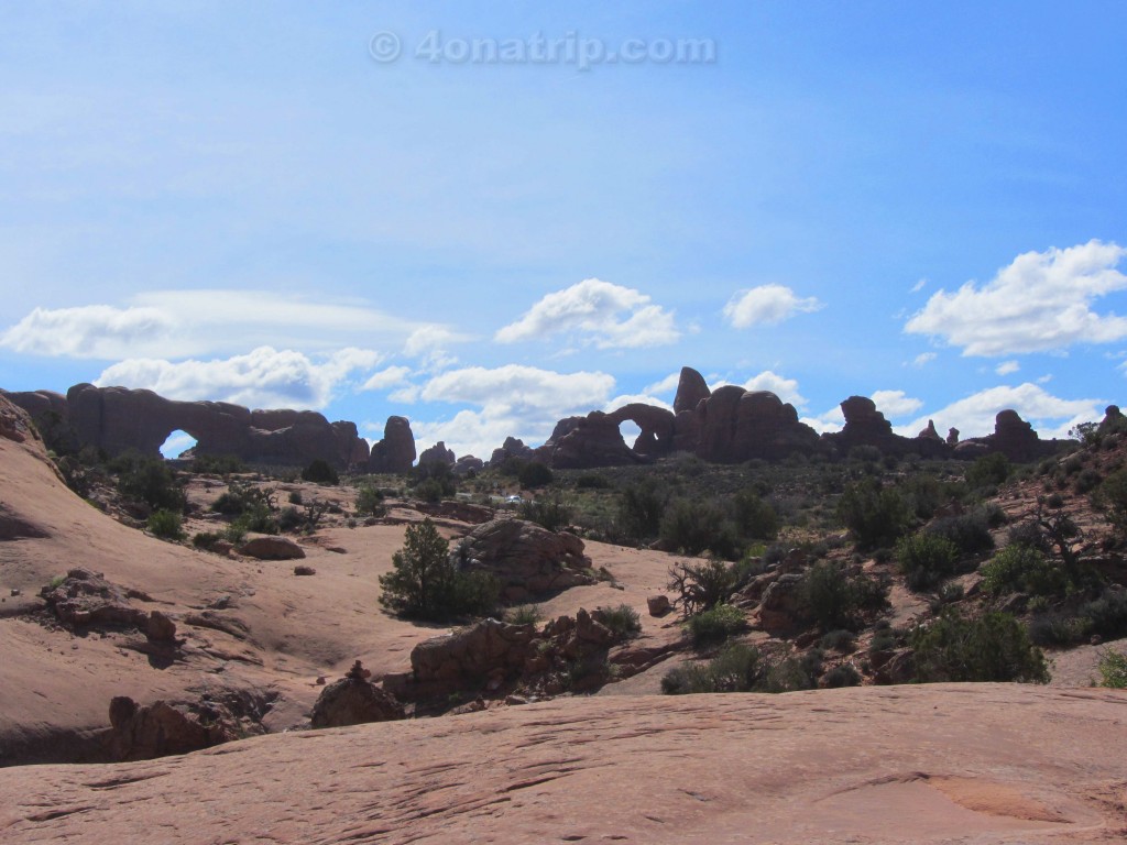 Arches National Park more arch formations