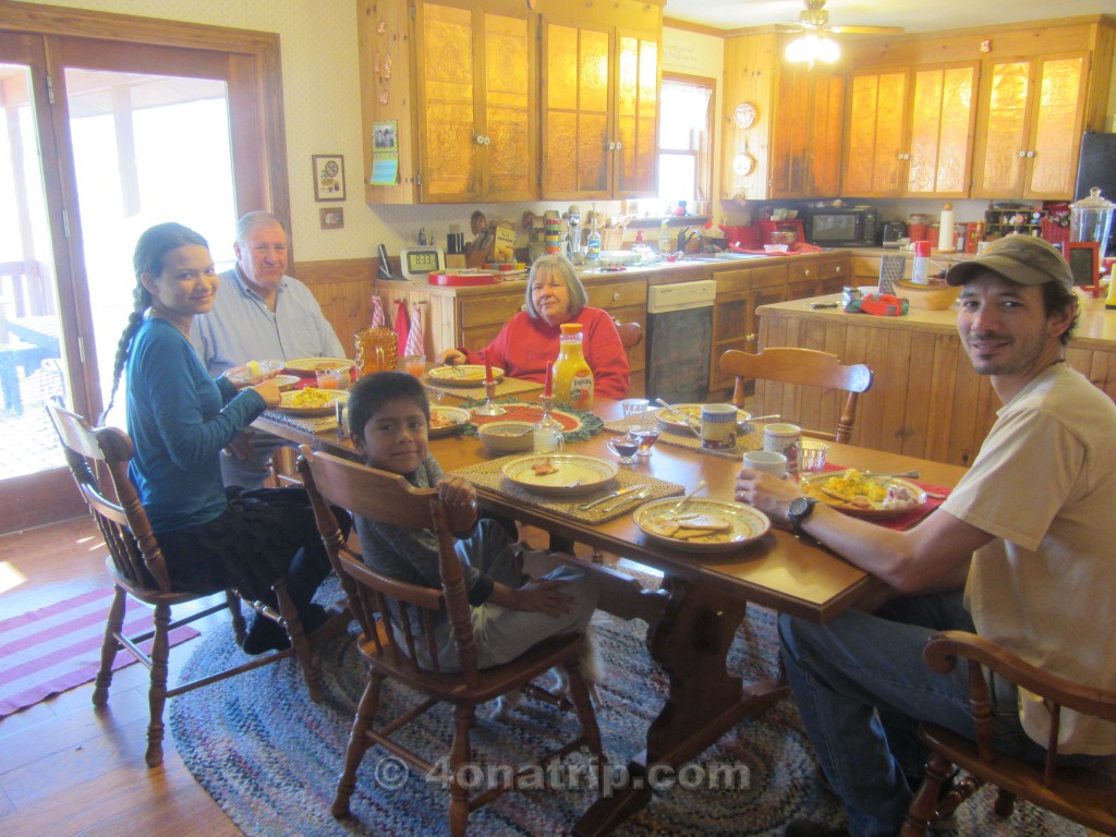 Breakfast with Tom and Susan