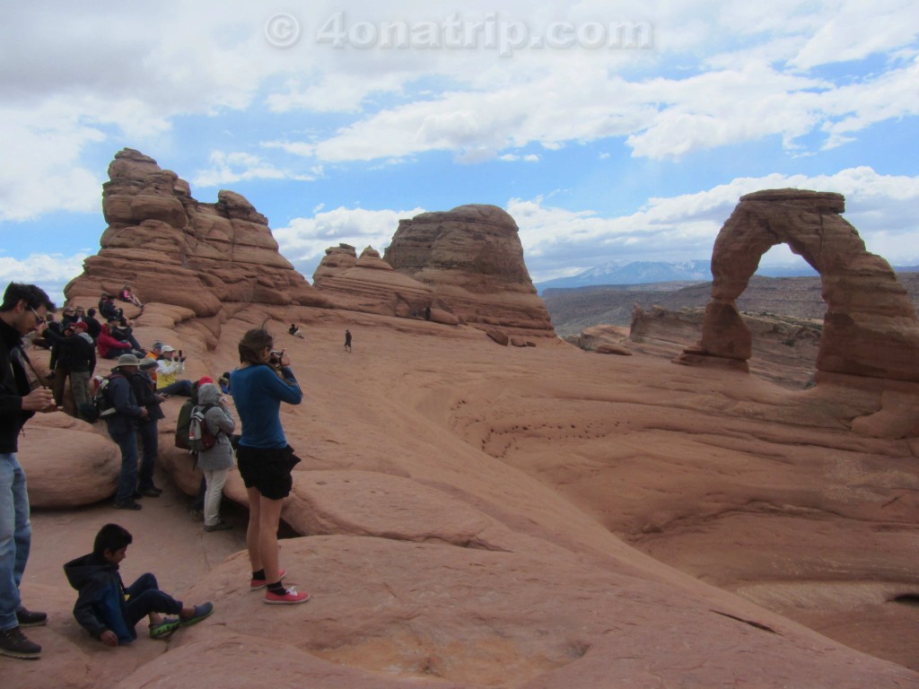 photographing Delicate Arch