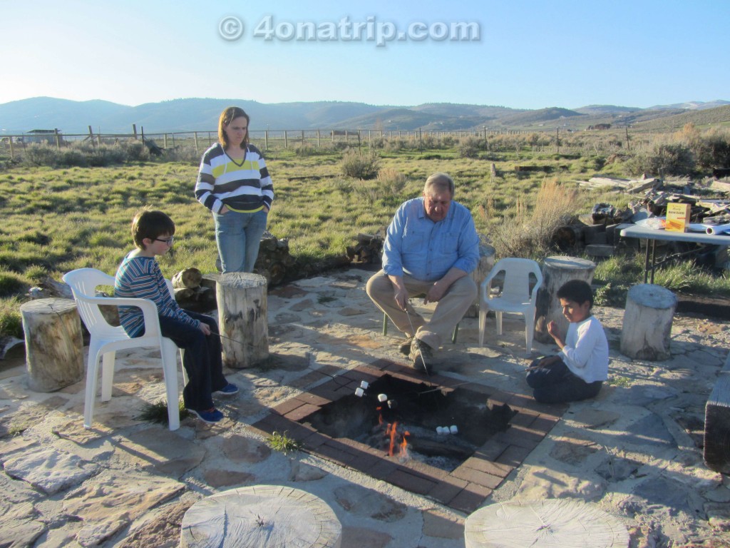 Family s'more time