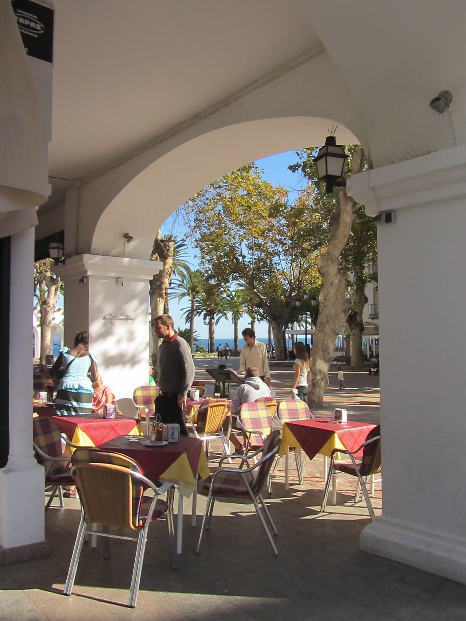 Lunch in Nerja Spain