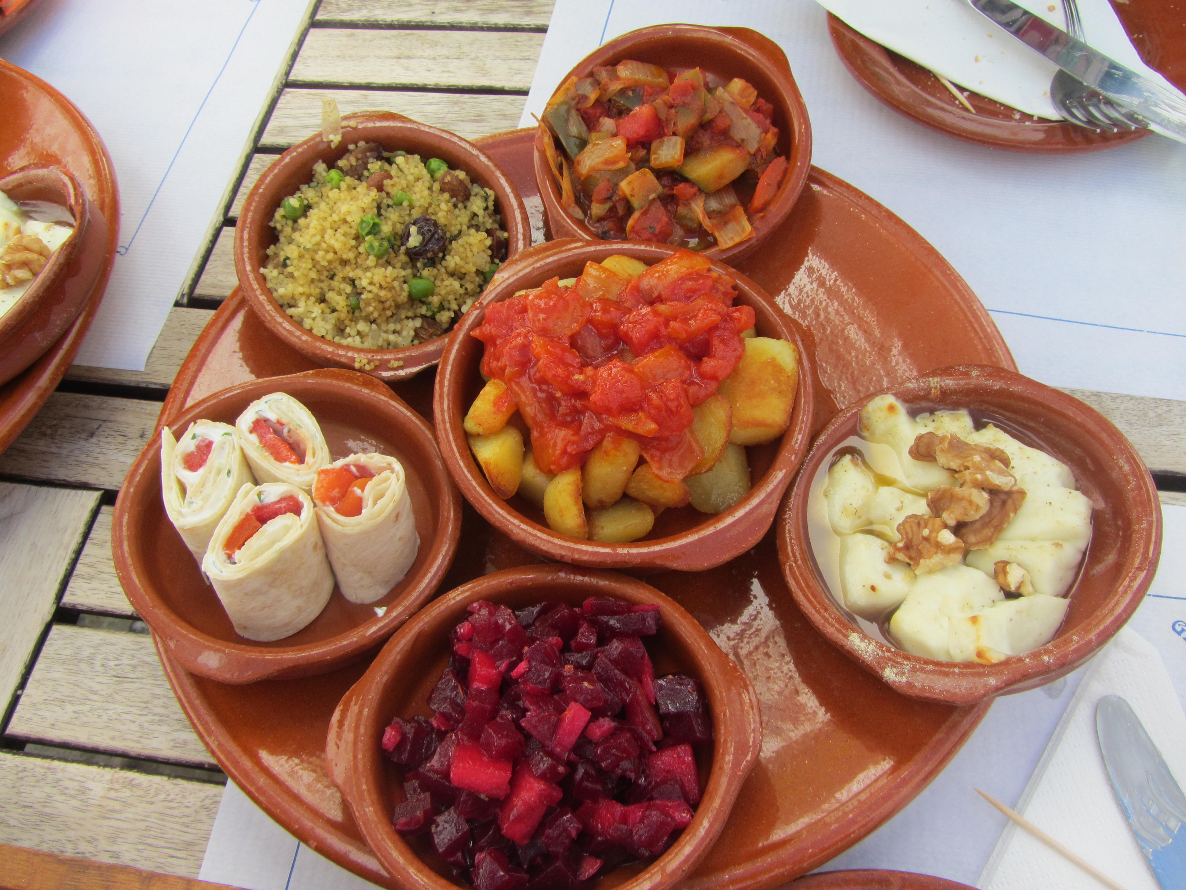 Tapas in Andalucia Spain