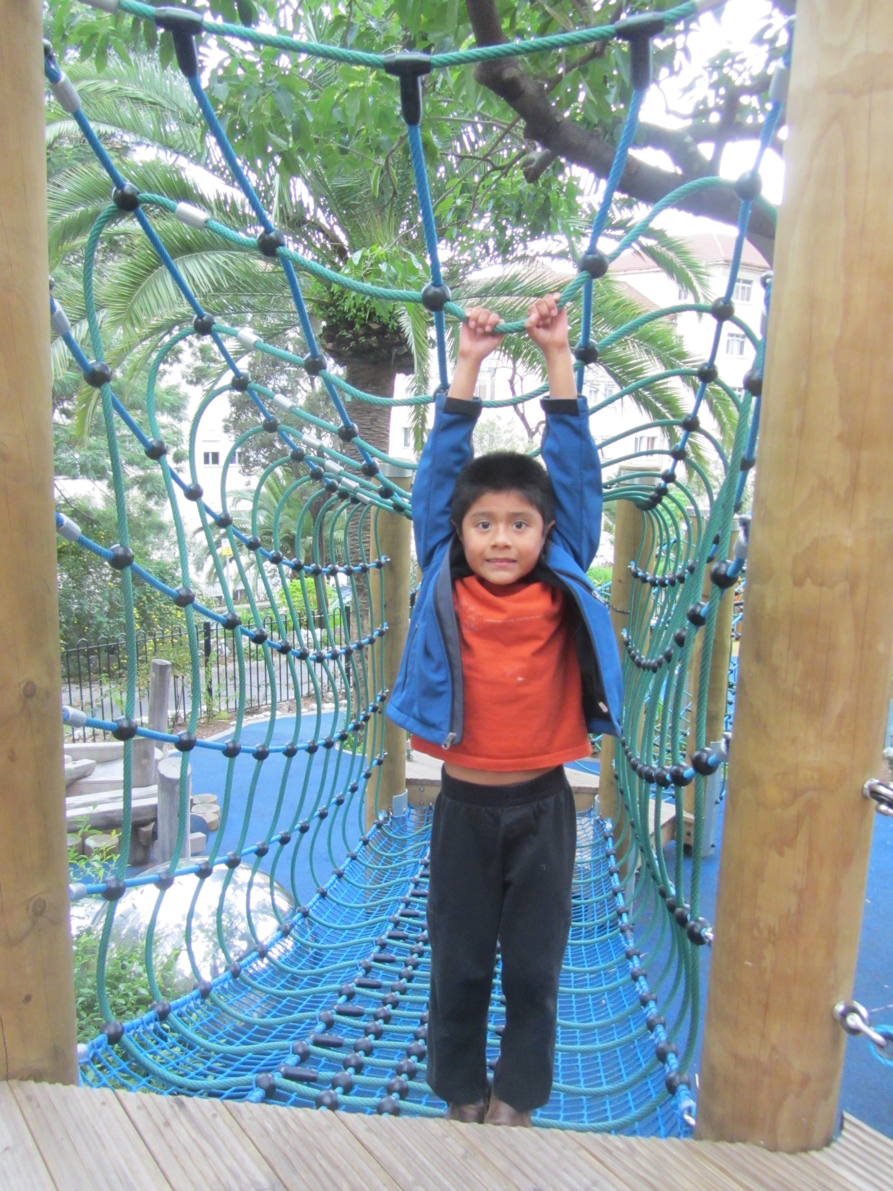 A Wonderful Outside Rainy Playground Day