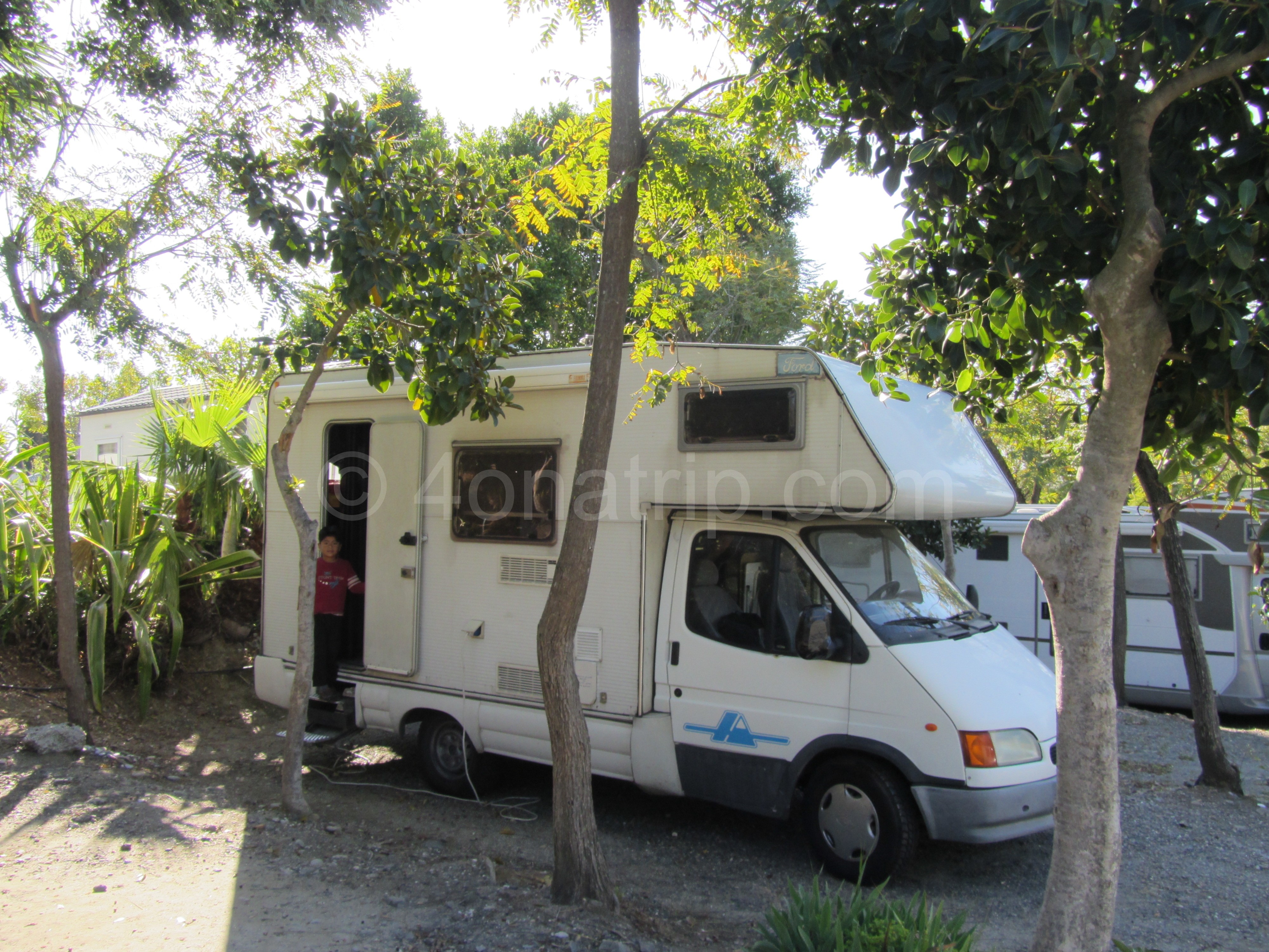 Home Sweet Camper and Camping Parque Tropical in Estepona Spain