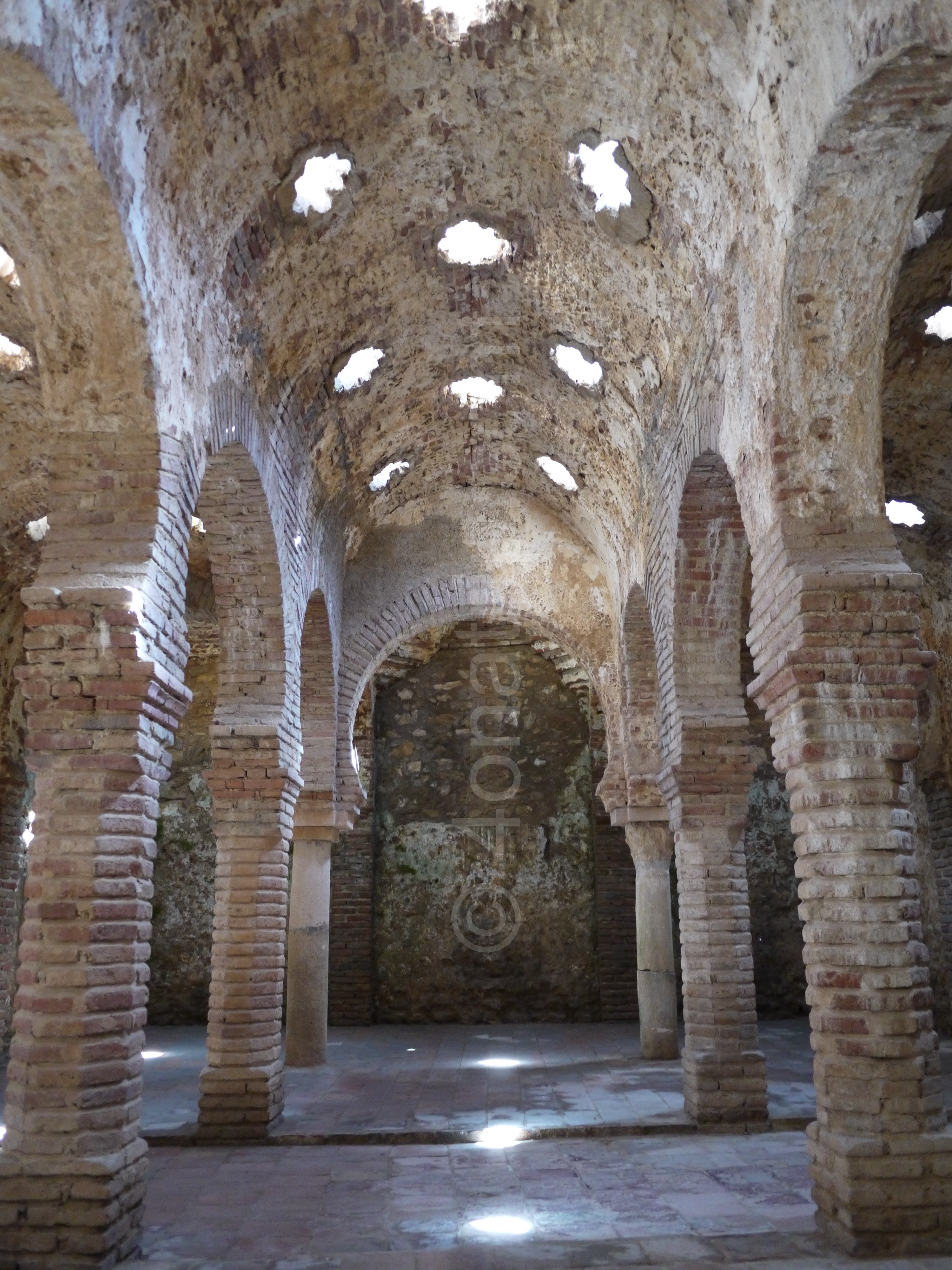 Arabic Baths in Ronda Spain