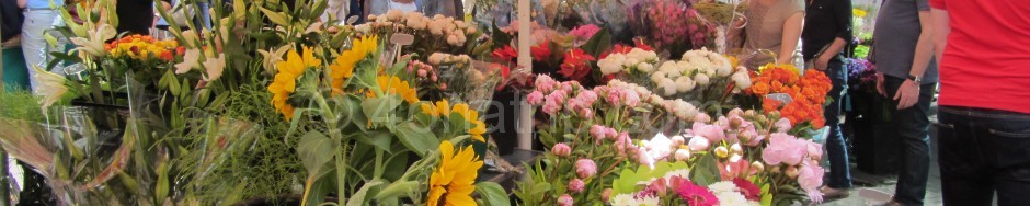 Marche aux Fleurs, The Flower Market in Nice France