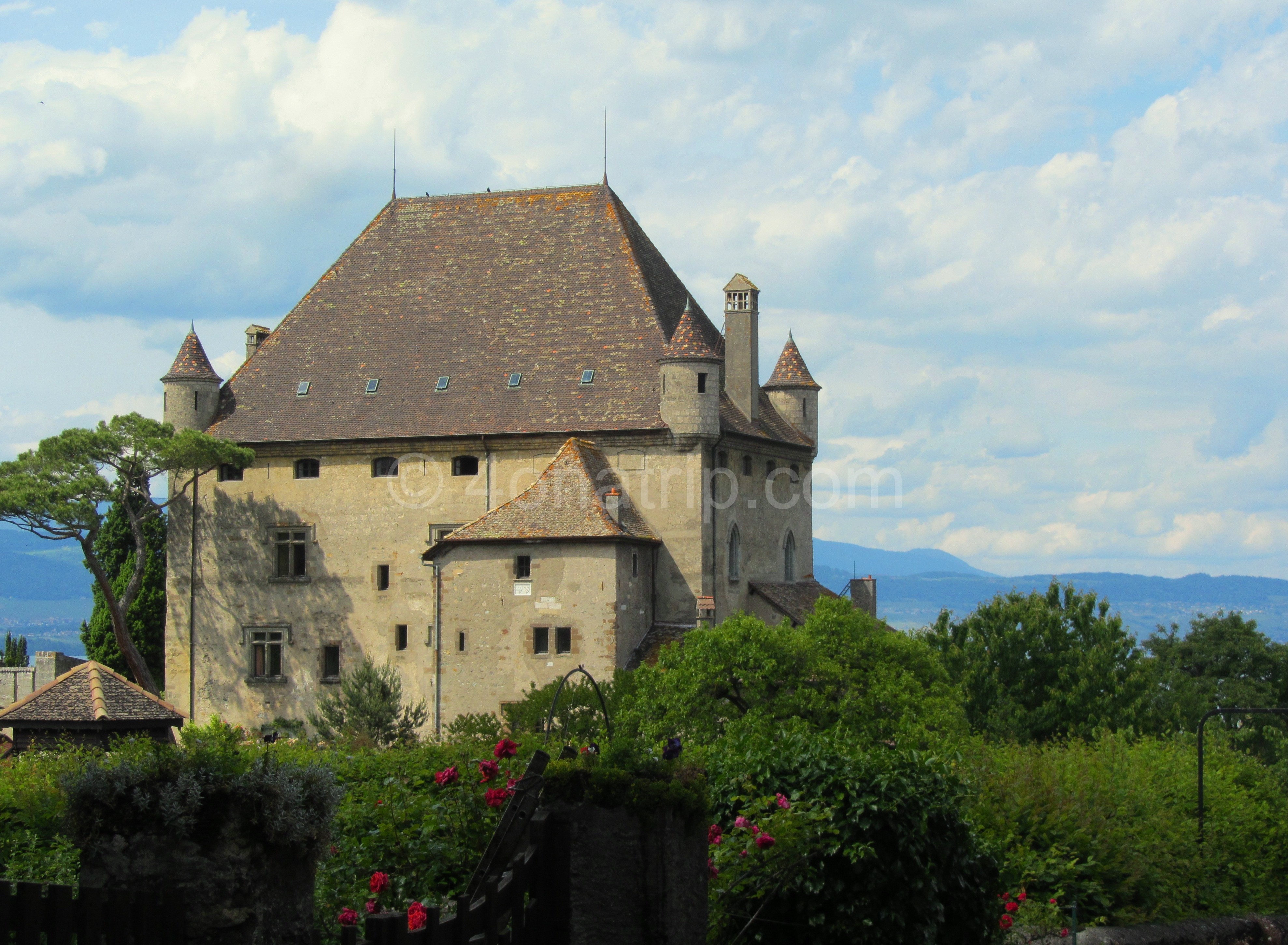 Yvoire village, France