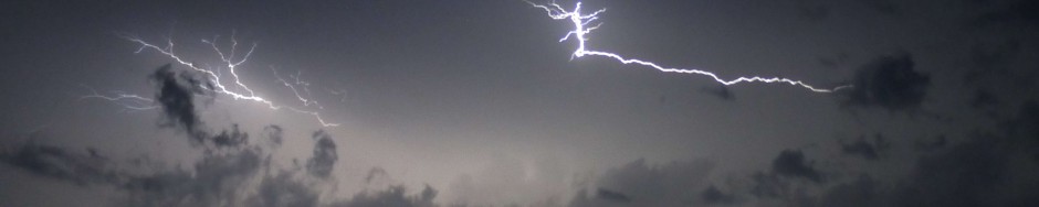 Summer Lightning Storm Motovun, Croatia