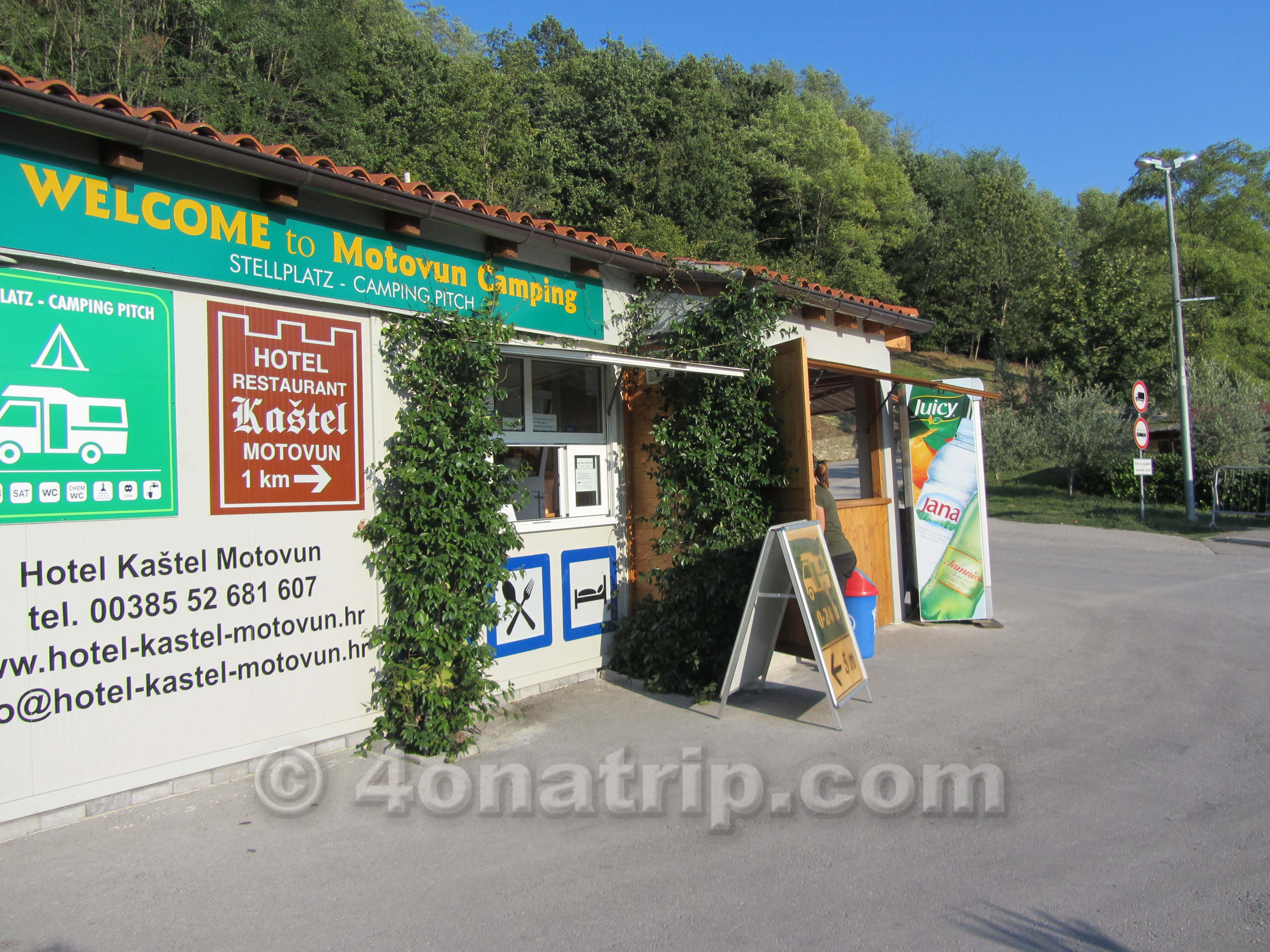 Camping in Motovun Croatia