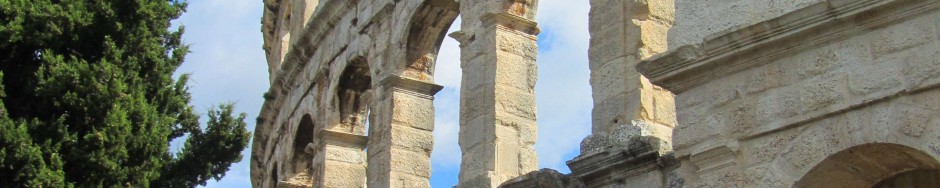 Roman Amphitheater in Pula Croatia