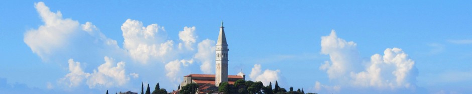 Boat tour around Rovinj, Croatia