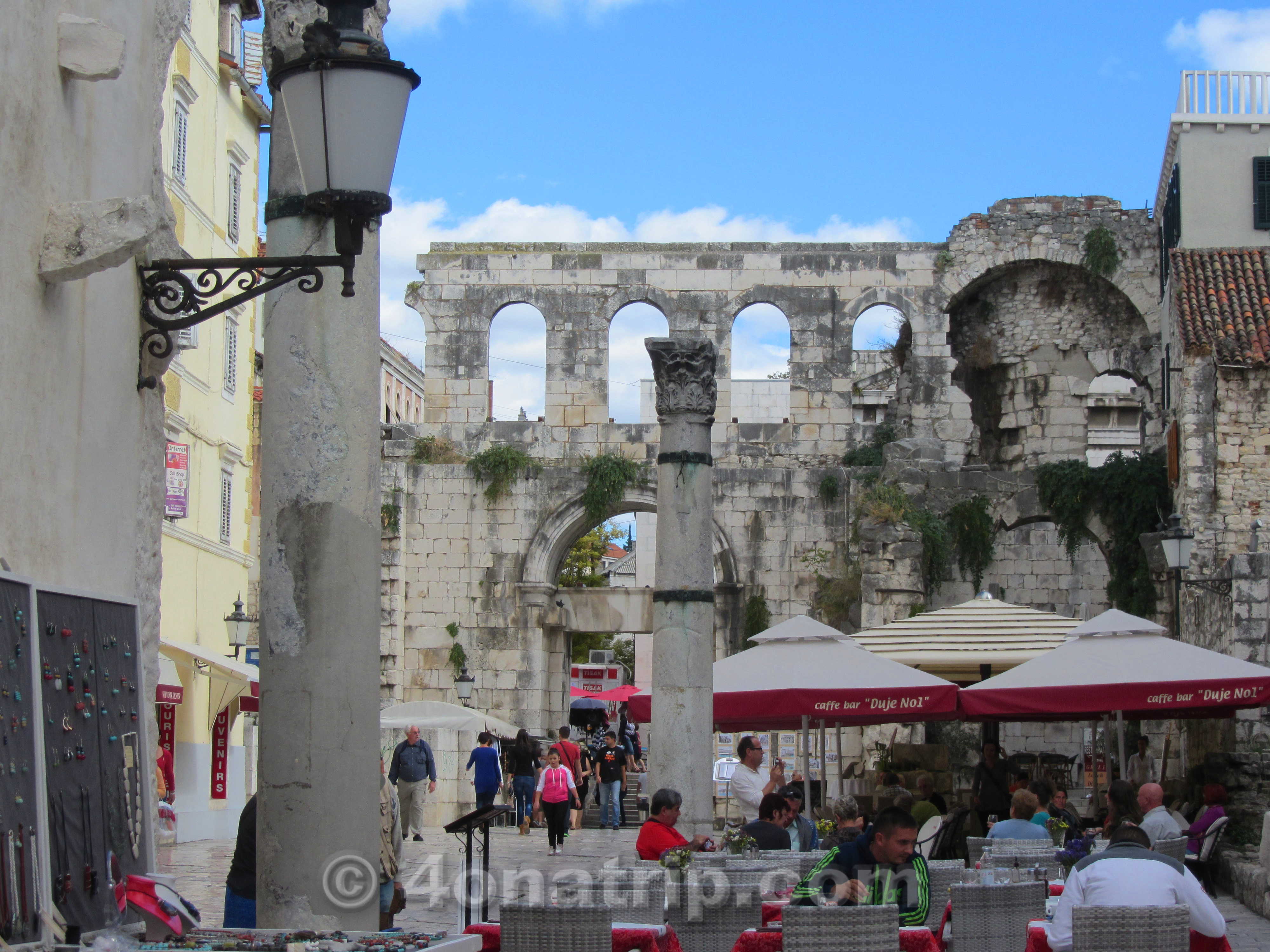 Diocletian palace Split Croatia | 4 On A Trip