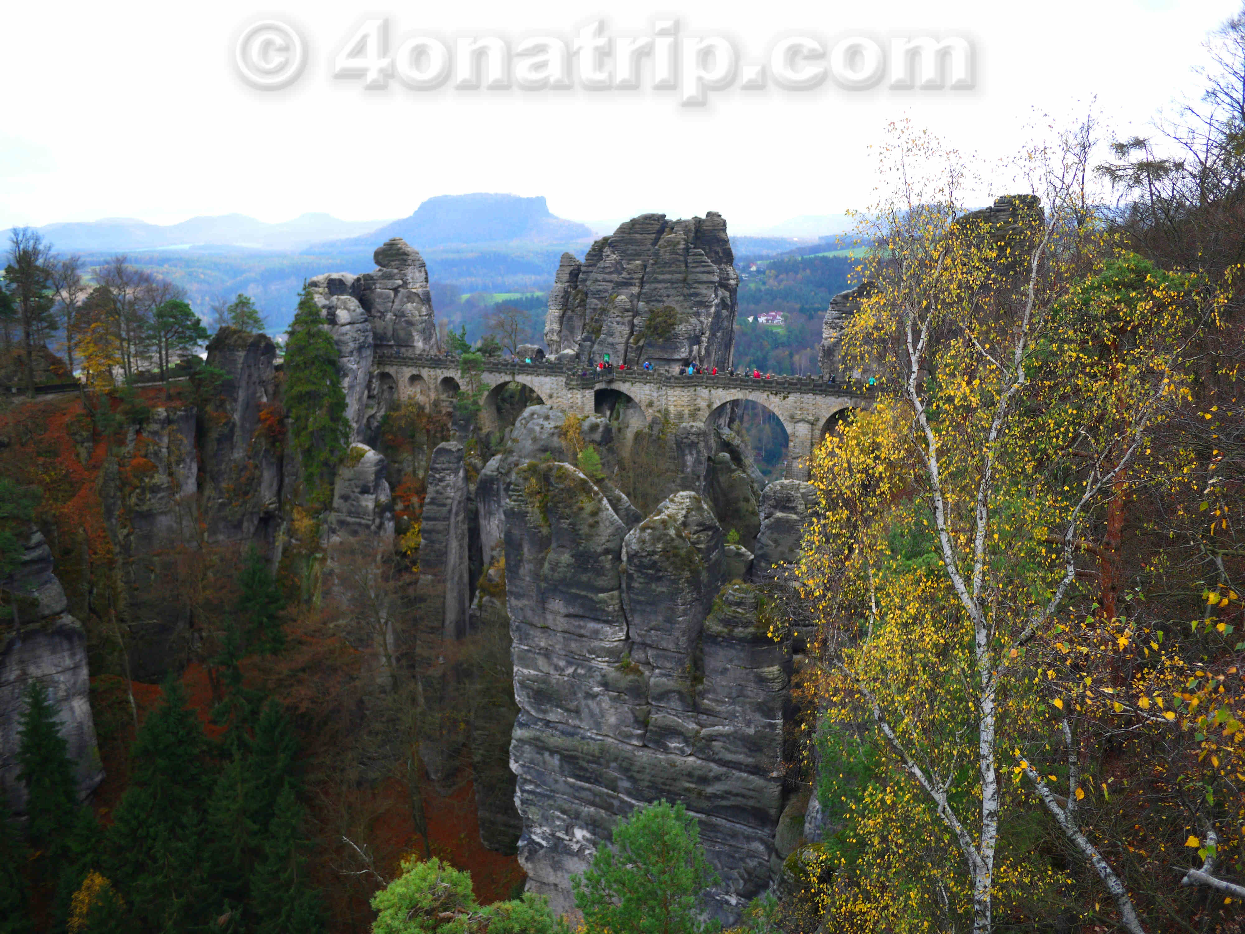 Elbe Sandstone Mountains Germany