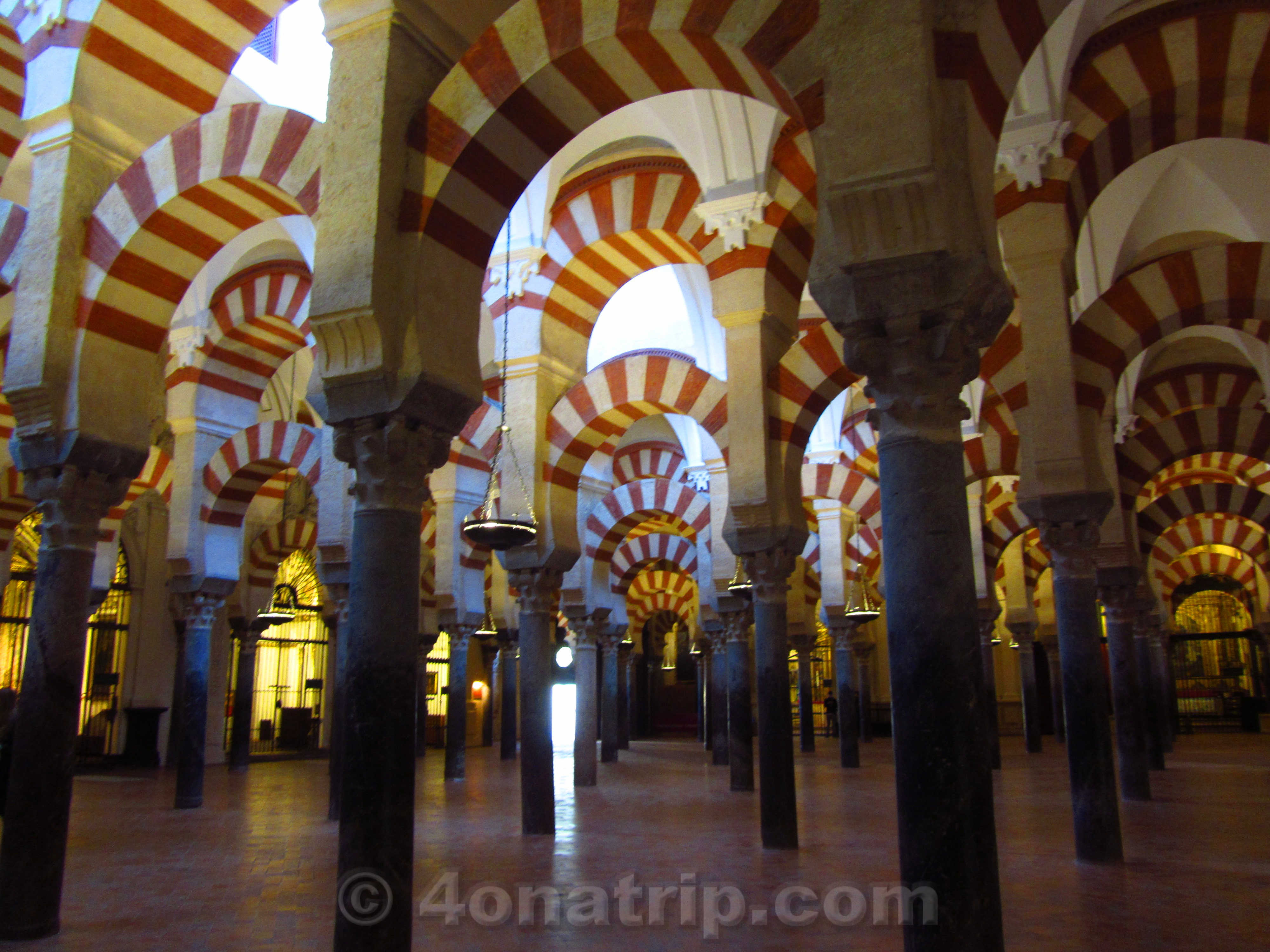 The Mezquita Cathedral in Cordoba Spain